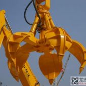 ���Һ��÷��ץ�� five petal hydraulic grab